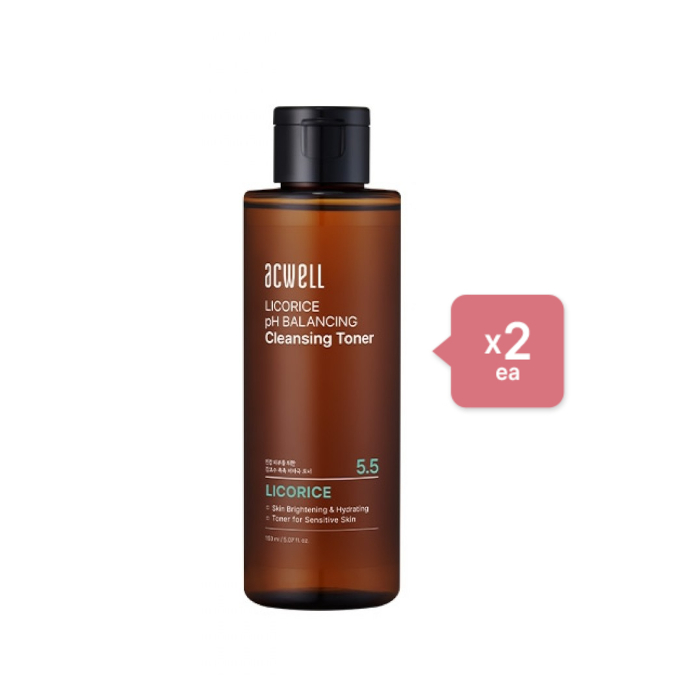 ACWELL - No5.5 Licorice pH Balancing Toner (2er) Set von ACWELL