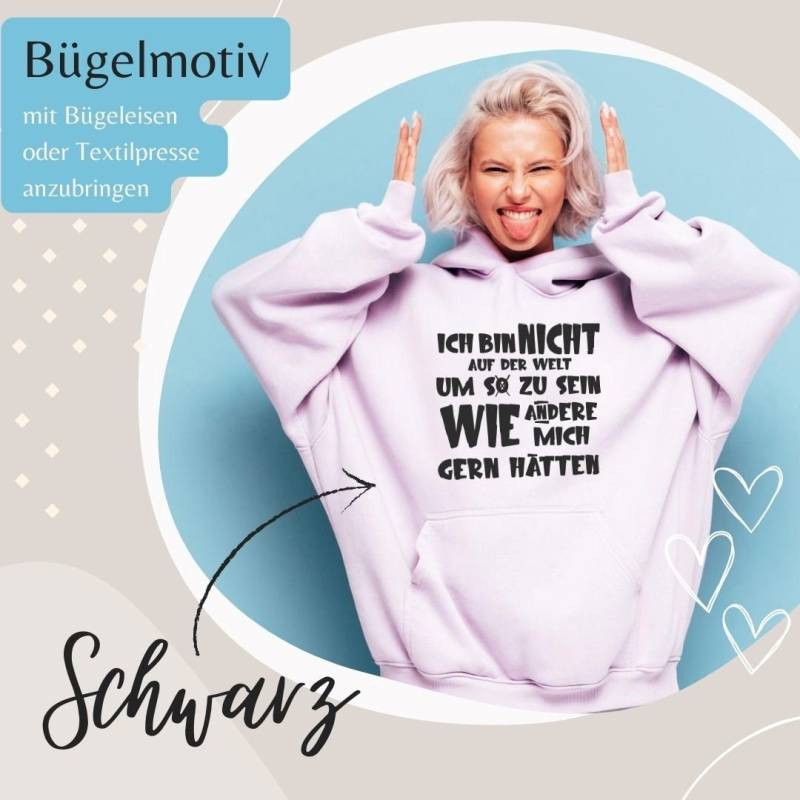 Bügelmotiv | Bügelbild Statement Funny Cooles Lustiges Ironpatch Bügelmotiv | Bügelbild Statement Funny Cooles Lustiges Ironpatch von ACdesignsDE