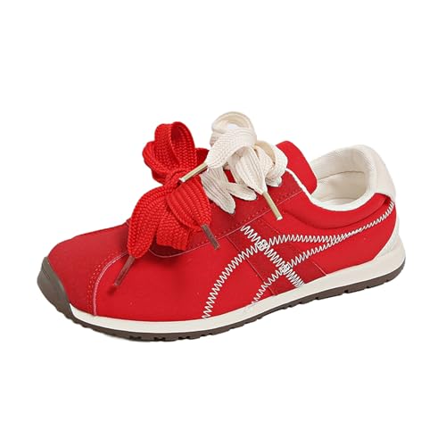 ACosySch Damen Sneakers Elegante Leichte Damen Retro Design Sneaker mit Plattformsohle Atmungsaktive CanvasSchuhe für Stadt Freizeit von ACosySch