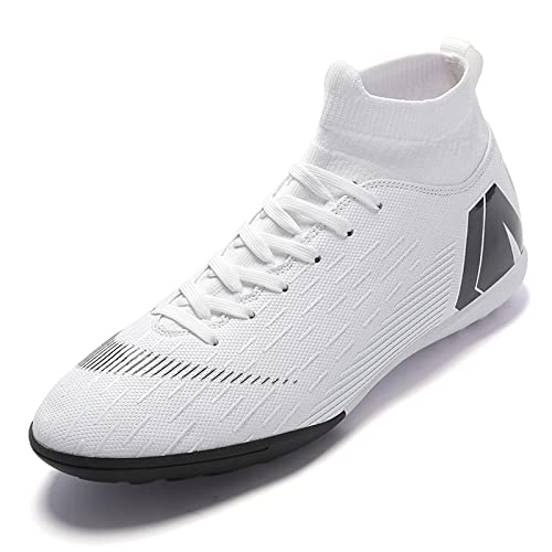 ACosySch Herren Fussballschuhe High Top Stollen Cleats Atmungsaktive Fußballschuhe Professionelle Athletics Erwachsene Trainingsschuhe Jungen Outdoor Sport Football Schuhe Teenager EU 35-47 von ACosySch