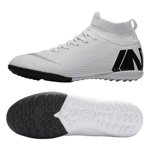 ACosySch Herren Fussballschuhe High Top Stollen Cleats Atmungsaktive Fußballschuhe Professionelle Athletics Erwachsene Trainingsschuhe Jungen Outdoor Sport Football Schuhe Teenager EU 35-47 von ACosySch