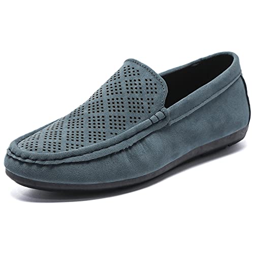 ACosySch Herren Klassische Mokassin Wildleder Penny Loafers Comfort Halbschuhe Bootsschuhe Weich Flache Fahrende SchuheEU39-EU44 von ACosySch