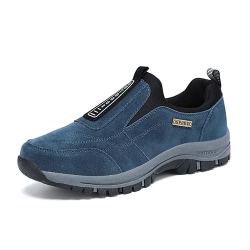 ACosySch Herren rutschfeste Sneakers OrthoMotion Unisex - Ergonomischer Schuh zur Schmerzlinderung Leichte Bequeme Leder Turnschuhe für Outdoor Fitness und AlltagEU39-50 von ACosySch