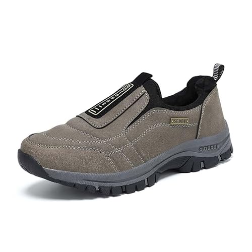 ACosySch Herren rutschfeste Sneakers OrthoMotion Unisex - Ergonomischer Schuh zur Schmerzlinderung Leichte Bequeme Leder Turnschuhe für Outdoor Fitness und AlltagEU39-50 von ACosySch