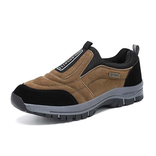 ACosySch Herren rutschfeste Sneakers OrthoMotion Unisex - Ergonomischer Schuh zur Schmerzlinderung Leichte Bequeme Leder Turnschuhe für Outdoor Fitness und AlltagEU39-50 von ACosySch