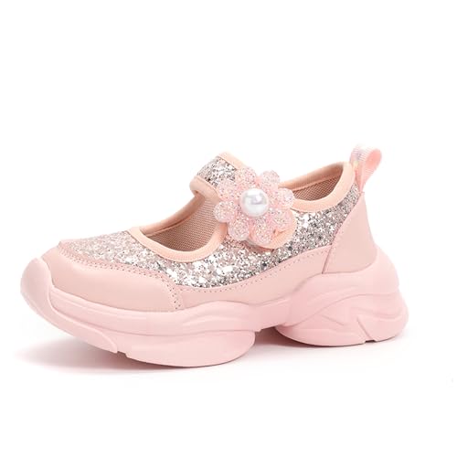 ACosySch Mädchen Turnschuhe Klettverschluss Kinder Sportschuhe Outdoor Atmungsaktiv Laufschuhe Running Tennisschuhe rutschfest Leichte Freizeitschuhe von ACosySch