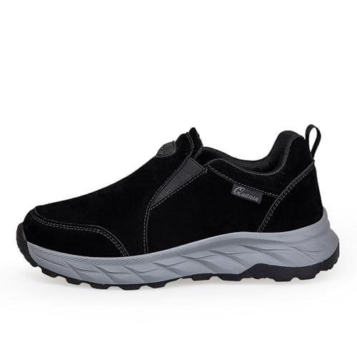 ACosySch Orthopädische Schuhe Herren extra breite Schuhe Slip On Walking Schuhe mit Fußgewölbestütze,leichte Outdoor SchuheLeicht Arbeitsschuhe von ACosySch