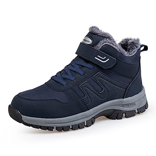 ACosySch Winterschuhe Herren Damen Stiefel Warm Gefütterte Schneestiefel Wasserdicht Winterstiefel Winter Boots Outdoor Wanderschuhe 36-45 von ACosySch