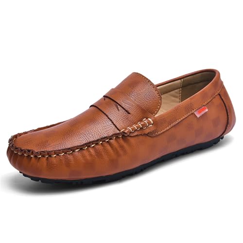 Herren Schuhe Slipper Slip on Sneaker Loafer Mokassins Turnschuhe Leichte Sommerschuhe Anzugschuhe Atmungsaktive Business Freizeitschuhe von ACosySch