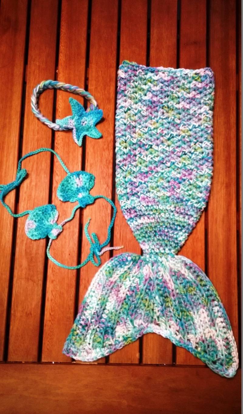 Baby-Mermaid-Set von ACrochetDesigns