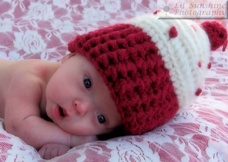 Cupcake-Hut von ACrochetDesigns