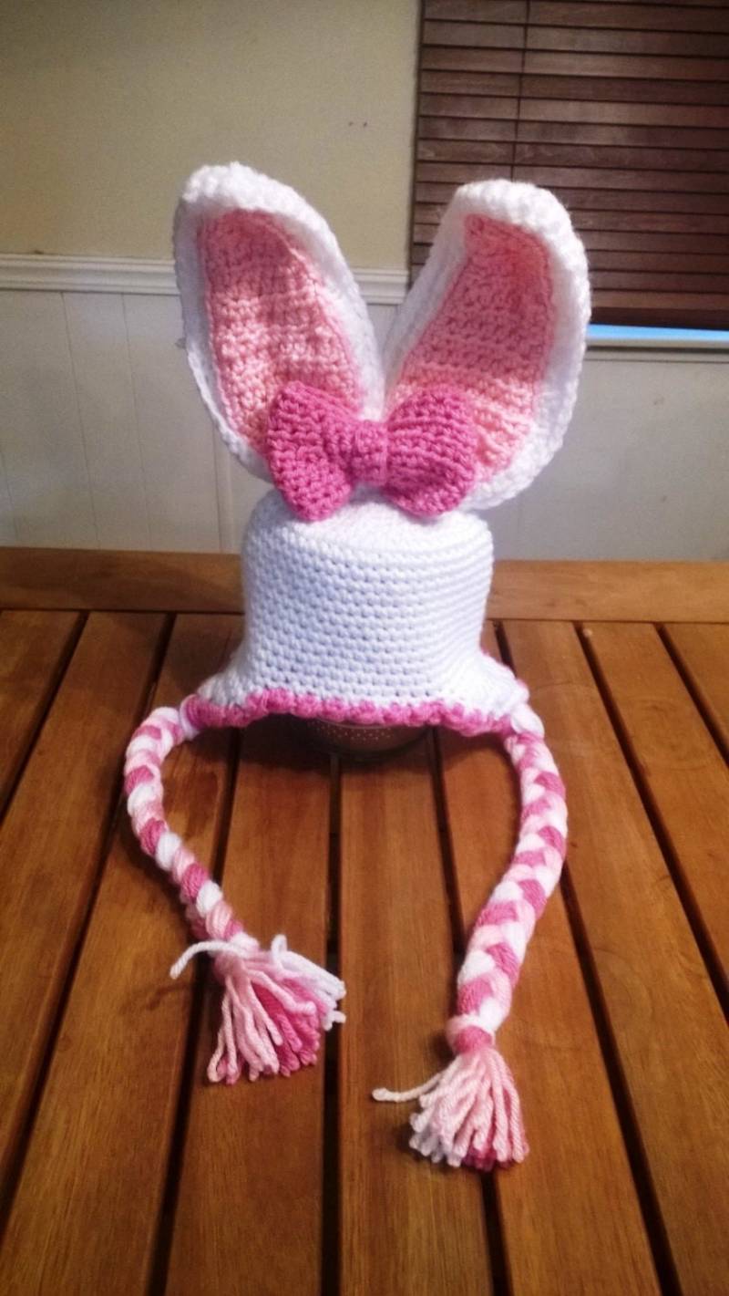 Osterhase Hut von ACrochetDesigns