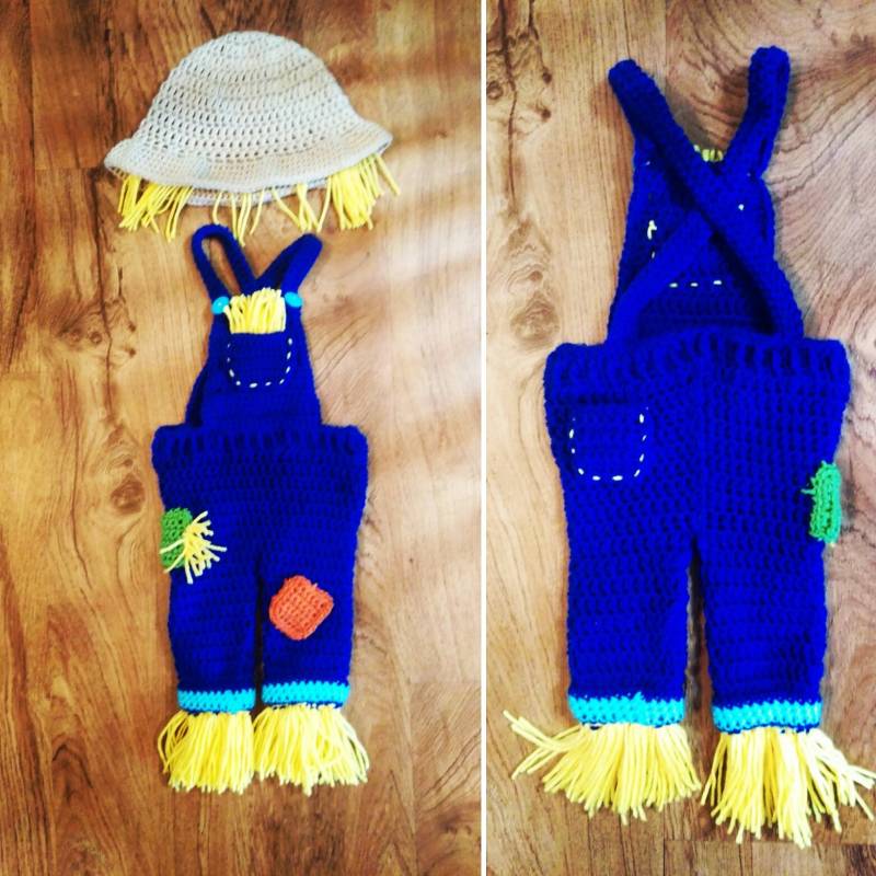 Vogelscheuche Outfit von ACrochetDesigns