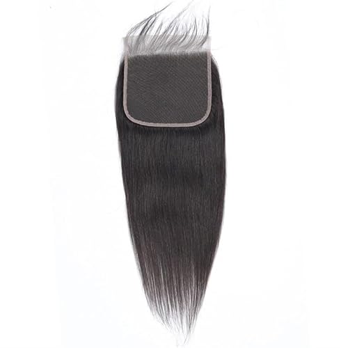 Damen-Haarblock, glattes Haar, Spitzenkopfbedeckungsperücke, Faserperücke, Haargeflecht-Perückenzubehör (Color : 12inch, Size : 1) von AD-BCrbgen