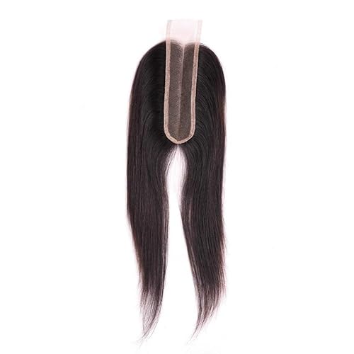 Damen-Haarblock, glattes Haar, Spitzenkopfbedeckungsperücke, Faserperücke, Haarzopfperücke (Color : 12inch) von AD-BCrbgen