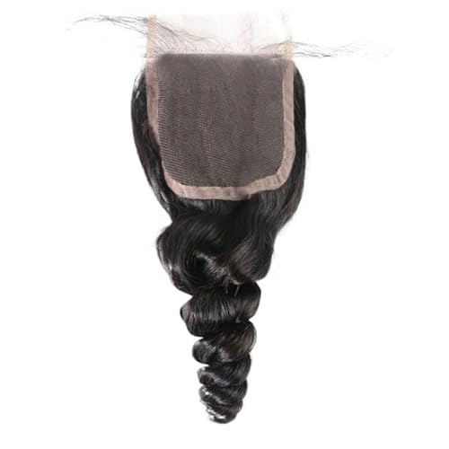 Damen-Haarblock, lockiges Haar, Spitzenkopfbedeckungsperücke, Faserperücke, Haargeflecht-Perückenzubehör (Color : 10inch) von AD-BCrbgen