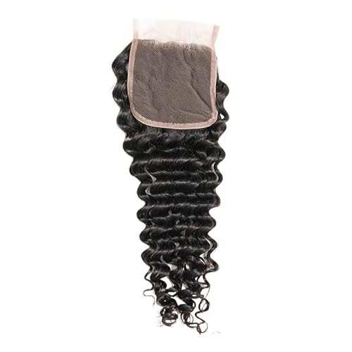 Damen-Haarblock, lockiges Haar, Spitzenkopfbedeckungsperücke, Faserperücke, Haargeflecht-Perückenzubehör (Color : 10inch) von AD-BCrbgen