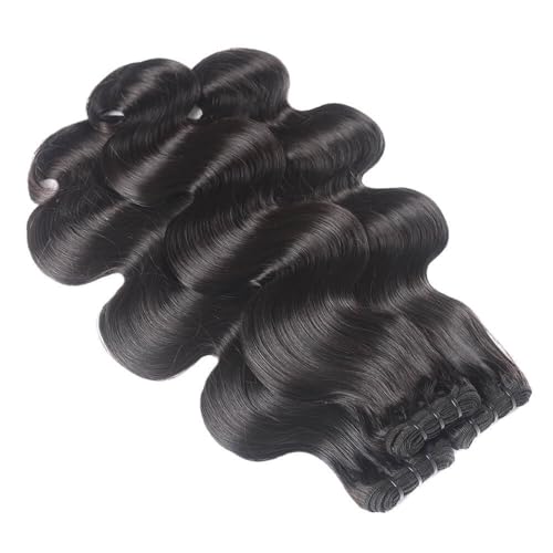 Damen-Haarblock-Locken, Spitzen-Kopfschmuck-Perücke, Faser-Perücke, vorhanggepresste Farblocken (Color : 12inch) von AD-BCrbgen