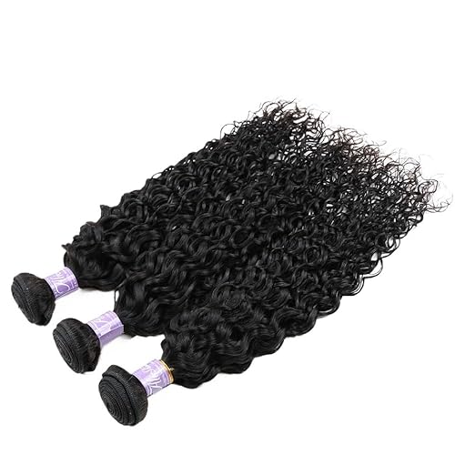 Damen-Haarblock-Locken, Spitzen-Kopfschmuck-Perücken, Faser-Perücken, Haarvorhänge, Schaumstoff-Haardruck-Farblocken (Color : 14inch) von AD-BCrbgen