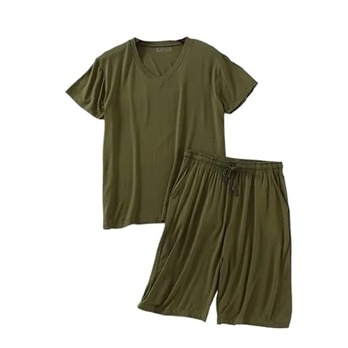 Premium-Pyjama for große und lange Männer. Home Essentials – Weiches, elastisches Lounge-Set. Atmungsaktive Nachtwäsche mit elastischer Taille. Entspannende Kleidung for das Homeoffice und ganztägiger von AD-BCrbgen