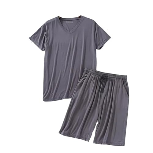 Premium-Pyjama for große und lange Männer. Home Essentials – Weiches, elastisches Lounge-Set. Atmungsaktive Nachtwäsche mit elastischer Taille. Entspannende Kleidung for das Homeoffice und ganztägiger von AD-BCrbgen