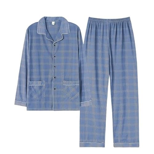 Premium-Pyjama for große und lange Männer. Home Essentials – Weiches, elastisches Lounge-Set. Atmungsaktive Nachtwäsche mit elastischer Taille. Entspannende Kleidung for das Homeoffice und ganztägiger von AD-BCrbgen