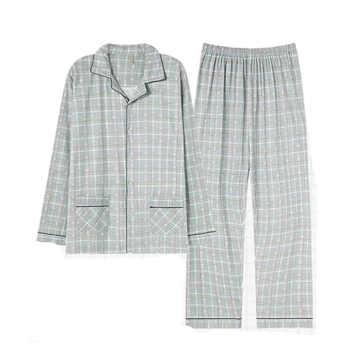 Premium-Pyjama for große und lange Männer. Home Essentials – Weiches, elastisches Lounge-Set. Atmungsaktive Nachtwäsche mit elastischer Taille. Entspannende Kleidung for das Homeoffice und ganztägiger von AD-BCrbgen