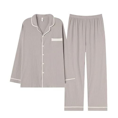 Premium-Pyjama for große und lange Männer. Home Essentials – Weiches, elastisches Lounge-Set. Atmungsaktive Nachtwäsche mit elastischer Taille. Entspannende Kleidung for das Homeoffice und ganztägiger von AD-BCrbgen