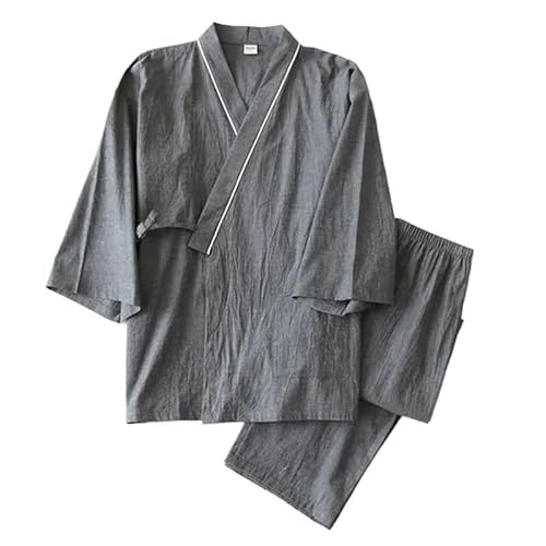 Premium-Pyjama for große und lange Männer. Home Essentials – Weiches, elastisches Lounge-Set. Atmungsaktive Nachtwäsche mit elastischer Taille. Entspannende Kleidung for das Homeoffice und ganztägiger von AD-BCrbgen