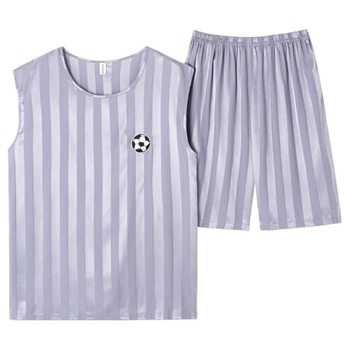 Premium-Pyjama for große und lange Männer. Home Essentials – Weiches, elastisches Lounge-Set. Atmungsaktive Nachtwäsche mit elastischer Taille. Entspannende Kleidung for das Homeoffice und ganztägiger von AD-BCrbgen