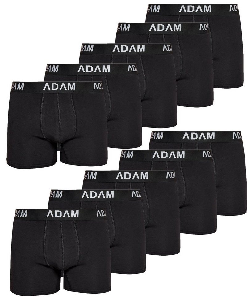 ADAM JEANS Boxershorts Boxer-1 (10-St., 2er Set, 6er Set, 8er Set, 10er Set, 12er Set) Boxershorts Herren Boxer Shorts Männer Unterhosen Trunks Underwear von ADAM JEANS