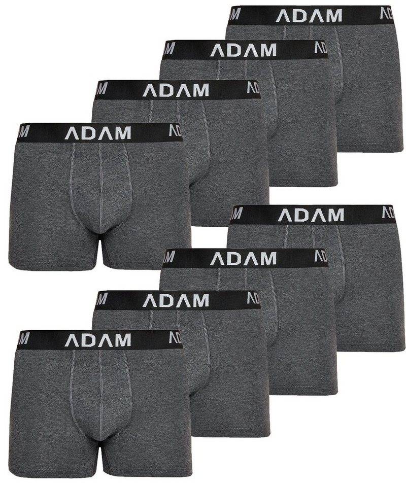 ADAM JEANS Boxershorts Herren Boxershorts aus extra weicher Baumwolle Boxer-1 (8-St., 2er Set, 6er Set, 8er Set, 10er Set, 12er Set) Boxershorts Herren Boxer Shorts Männer Unterhosen Trunks Underwear von ADAM JEANS