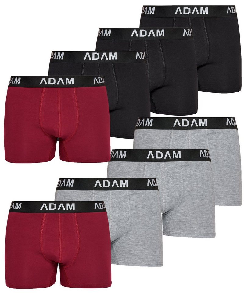 ADAM JEANS Boxershorts Boxer-1 (8-St., 2er Set, 6er Set, 8er Set, 10er Set, 12er Set) Boxershorts Herren Boxer Shorts Männer Unterhosen Trunks Underwear von ADAM JEANS