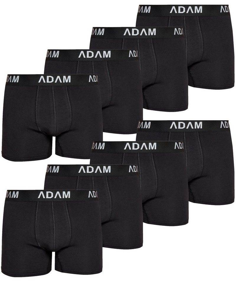 ADAM JEANS Boxershorts Herren Boxershorts aus extra weicher Baumwolle Boxer-1 (8-St., 2er Set, 6er Set, 8er Set, 10er Set, 12er Set) Boxershorts Herren Boxer Shorts Männer Unterhosen Trunks Underwear von ADAM JEANS