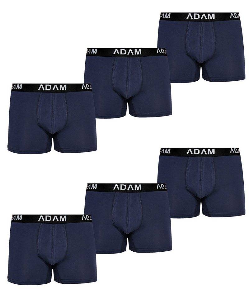 ADAM JEANS Boxershorts Herren Boxershorts aus extra weicher Baumwolle Boxer-1 (6-St., 2er Set, 6er Set, 8er Set, 10er Set, 12er Set) Boxershorts Herren Boxer Shorts Männer Unterhosen Trunks Underwear von ADAM JEANS