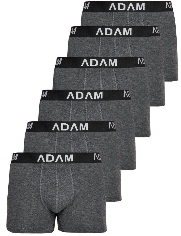 ADAM JEANS Boxershorts die preisgünstigsten Herren Boxershorts auf OTTO Premium Boxer-Shorts (6er-Pack) Männer Boxer Shorts Herren Trunks Unterwäsche Herren Underwear Sale! von ADAM JEANS