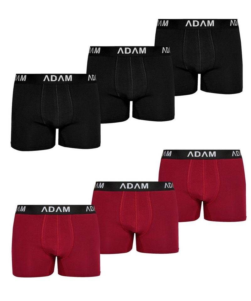 ADAM JEANS Boxershorts die preisgünstigsten Herren Boxershorts auf OTTO Premium Boxer-Shorts (6er-Pack) Männer Boxer Shorts Herren Trunks Unterwäsche Herren Underwear Sale! von ADAM JEANS