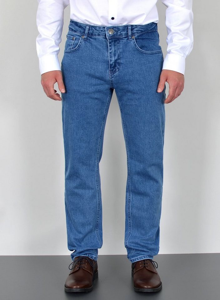 ADAM JEANS Straight-Jeans F100 Herren Straight Fit Jeans Hose Regular, bis Übergröße / Plussize Große Größe, Männer Straight Jeanshose mit Geradem Bein und normaler Form, Herren Jeans Straight Hose mit normaler Leibhöhe Stretch, Männer Jeans Hose Straight Fit Gerade Comfort, Herren Jeans, Jeans Herren, Herren Jeanshose Straight Fit, Jeans Herren Hose, Gerade Schnitt Jeans Herren, Jeans Herren Straight Fit Herren Jeans, Straight Leg Jeans von ADAM JEANS