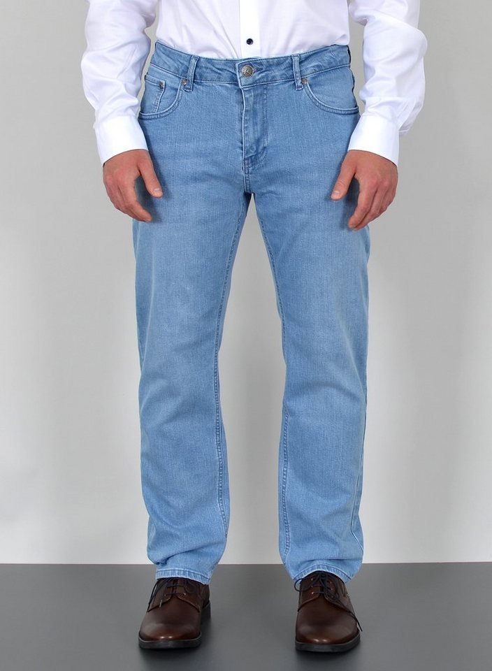 ADAM JEANS Straight-Jeans F100 Herren Straight Fit Jeans Hose Regular, bis Übergröße / Plussize Große Größe, Männer Straight Jeanshose mit Geradem Bein und normaler Form, Herren Jeans Straight Hose mit normaler Leibhöhe Stretch, Männer Jeans Hose Straight Fit Gerade Comfort, Herren Jeans, Jeans Herren, Herren Jeanshose Straight Fit, Jeans Herren Hose, Gerade Schnitt Jeans Herren, Jeans Herren Straight Fit Herren Jeans, Straight Leg Jeans von ADAM JEANS