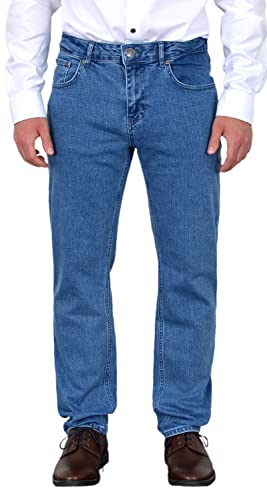 Herren Jeans Straight aus hochqualitativer Baumwolle - Prime Straight Leg Jeans Herren von ADAM