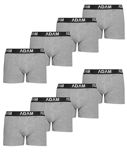 Boxershorts Herren 8 Pack Herren Boxershorts Baumwolle - Die preisgünstigsten Männer Boxershorts auf Amazon von ADAM