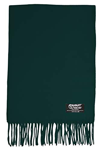 ADAMANT Schal Herren/UNISEX-100% Climaxsoft (weich wie Kaschmir) - Standard-Länge/Breite -200x30cm- (Moosgrün) von ADAMANT