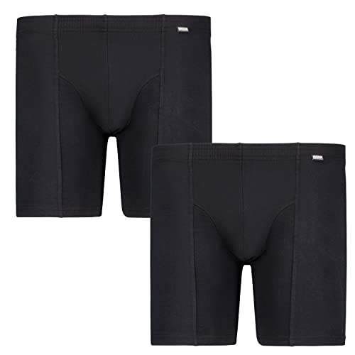 ADAMO 2er Pack Longlegpant Serie Jim schwarz bis Übergröße 20, Größe:8 von ADAMO