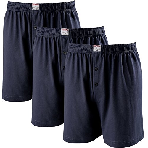 ADAMO 3er Pack Boxershort James große Größe 20-8XL, Größe:8XL;Farbe:Blau von ADAMO