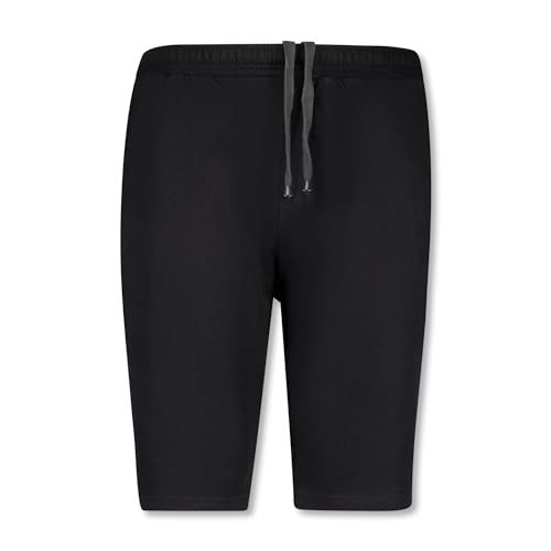 ADAMO Schwarze Kurze Jogginghose großen Größen bis 14XL, Größe:12XL von ADAMO