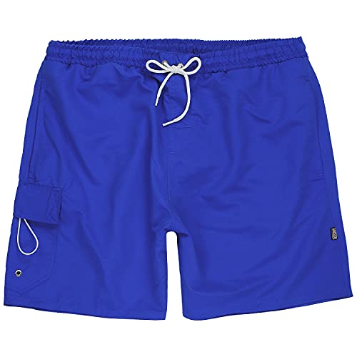 ADAMO Badeshorts Serie Puerto Rico Royalblau großen Größen bis 10XL für Herren, Größe:7XL von ADAMO