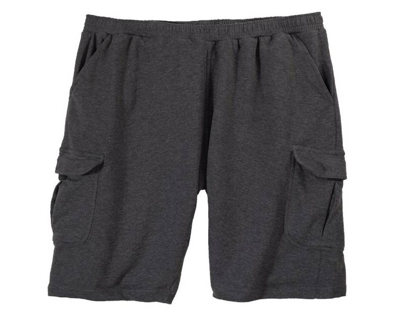 ADAMO Cargoshorts Adamo Übergrößen Sweat-Cargoshorts anthrazit melange von ADAMO
