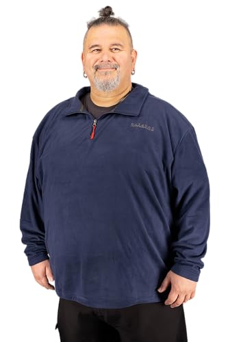 ADAMO Herren Fleece Troyer in großen Größen bis 12XL, Größe:9XL von ADAMO