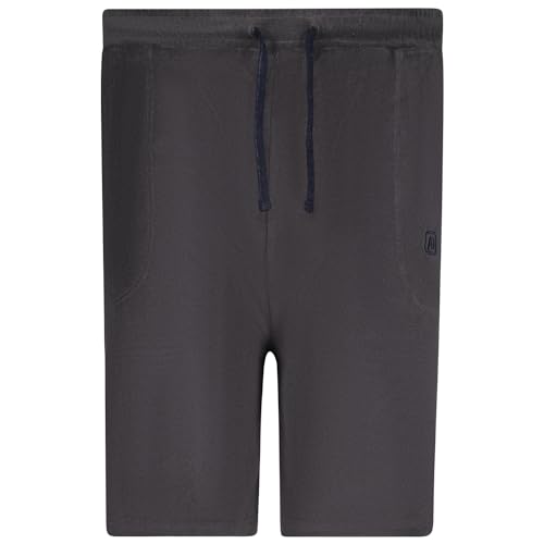 ADAMO Frottee Loungehose kurz Serie 'Elvis' in großen Größen 2XL-12XL für Herren, Größe:8XL, Farbe:Grau von ADAMO