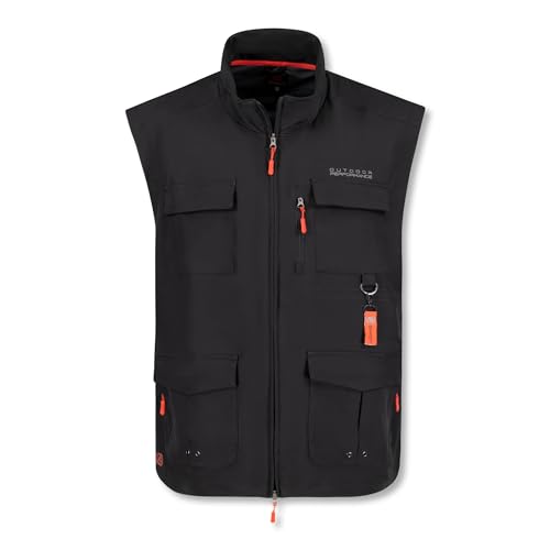 ADAMO Ärmellose Outdoor Weste für Männer in Übergrößen bis 12XL, Größe:7XL von ADAMO